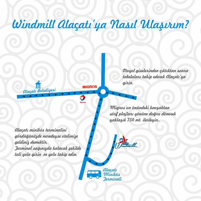 Windmill Alaçatı Exterior photo